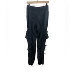 NWT RALPH LAUREN RLX Paratrooper Silk Blend Parachute Pant Size 4 Black Photo 1