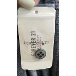 Forever 21 Forever‎ 21 Womens Size S Sweater Cardigan Gray White Stripes Long Sleeve Photo 3