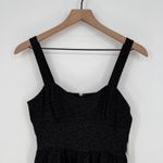 Chelsea 28 Black Textured Jacquard Tiered Midi Dress Size XS Photo 2