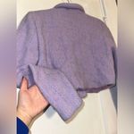 ZARA  Faux Furry Cropped Blazer Photo 5