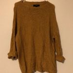 Forever 21 Brown Stretchy Oversized Knit Sweater Photo 1