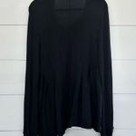 Free People  Women’s Medium Assymetrical Cotton Jacket Sweater Photo 4