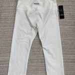 NWT Ododos White Cropped Yoga Leggings Small Photo 1