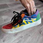 Vans Old Skool Colorful Embroidered Logo Sneakers Canvas Shoes Photo 6