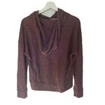 Everleigh burgundy hoodie small long sleeve NEW Red Photo 2