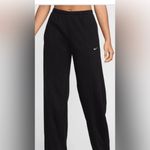 Nike  black drawstring straight leg sweatpants size XS Photo 7