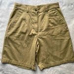 Vintage LL Bean Mom Shorts Womens 10 TAN High Waist Summer Casual Pockets A4 Photo 0