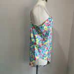 VTG Axiom Floral Teddy Romper One Piece Lingerie Adjustable Straps Sz Large Pink Photo 1