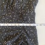 Cotton Candy LA  Peasant Cinched Dress Size‎ S Small Fairy Polka Dot Ruched Mini Photo 9
