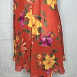 Victoria's Secret Heart Label Camisole Slip Chemise Vibrant Florals w Bow Size L Photo 6