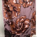 Leith Ladies Purple Floral Tunic Mini Dress Flare Sleeves XS Photo 7