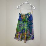 Tibi  Silk Strapless Cocktail Dress Photo 2