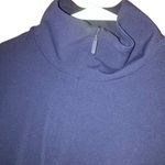 Athleta Transcend Half Zip Navy Long Sleeve Cinched Waist Top Small #759 Photo 6