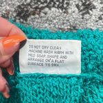The Italian Mob Vintage Knit Cardigan Teal Large Photo 2