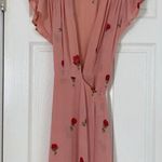 Reformation  Sandra Wrap Maxi Dress Pink Floral Print size XS Photo 1
