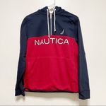 Nautica  Red Blue Half Zip Hoodie Photo 0