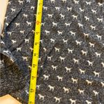 PINK - Victoria's Secret Victoria's Secret Pink Sleepwear Top Gold Glitter Dog Print Women's Size Medium Photo 5