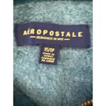 Vintage Aeropostale Full Zip Hoodie Sweatshirt Teal Yellow Number 87 XS Teen Green Size undefined Photo 2