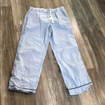 J.Crew  Light Blue Pajama Pants Medium Photo 1