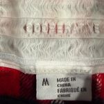 Cooperative  Red and Black Plaid Hooded Cape Photo 3