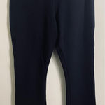 American Giant Modal Black High Rise Crop Knit Pants Size 10 Made in USA Photo 0