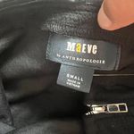 Maeve x Anthropologie Asymmetrical Zipper Tube Top Black/Noir Size S Black Photo 5