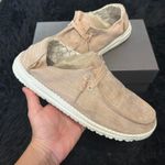 Hey Dude  tan glitter casual shoes sneakers women’s 8 Photo 7