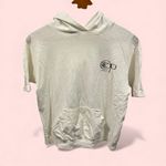 OP Vintage 1983  cotton hooded sailboat graphic logo t-shirt distressed thrashed Photo 1