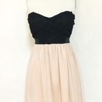 Rose Strapless Tulle Formal Party Dress Multi Photo 1