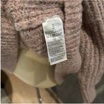 Old Navy  Pink Cowl Neck Sweater Ribbed Knit Photo 9