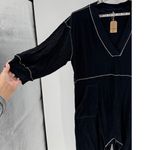 Natural Life Johnnie cotton oversized jumpsuit black size xl casual minimalist Photo 4