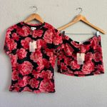 superdown Revolve  Skirt Set in Black Floral New with tags Size XL Fully Photo 1