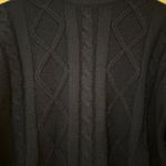 Erika Vintage Classics Clothing Co. Navy Blue Cable Knit Sweater Women size med. Photo 1