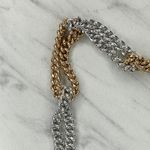 Silver Gold Two Tone Chain Belt Small/Medium (S/M) Hook Closure ✨ Photo 8