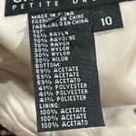 Carole Little Dress 10P Black Beaded Lace Spaghetti Strap Drop Waist Whimsygoth Photo 13