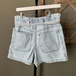 ZARA Denim Paper Bag Shorts - Size 4 NWT Photo 2