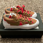 Nike Blazer Low Sacai British Tan Photo 0