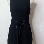 BCBGeneration NWT Sleeveless Front Lace Up Romper Photo 1