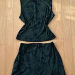 Princess Polly Matilde green tank and mini skirt set Photo 1