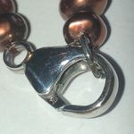 Honora 925 Genuine Cultured Freshwater Elegant Chocolate Pearl Necklace Brown Photo 5