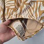 Aur Ocea Notae Panelled Long Sleeve One Piece Swimsuit Tan Size 10 Photo 6