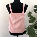 Sandy Liang  Womens Sweater NWOT 
Tank Top Crop Knit Pink Sleeveless Photo 3