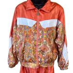 VINTAGE 80’s Wilson’s Tennis Windbreaker Suit Orange Size M Photo 1
