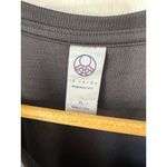 Te Verde Dark Gray Open Back Cotton Blend Tank Workout Yoga Lounge Size XL Photo 3