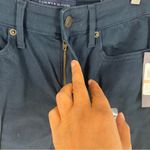 Tommy Hilfiger  Lafayette Navy Blue Stretch High Rise Flare Pants NWT Size 2 Photo 7