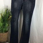 True Religion Ricky Pleather Jewel Embellished Straight Leg Jeans 29 Photo 0