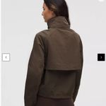 Lululemon NWT Always Effortless Classic Fit Jacket in Olive Brown Size 2 Photo 1
