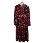 Terra & Sky  Floral Maxi Dress Size 2X Romantic Whimsigoth Cottage Modest Fall Photo 1