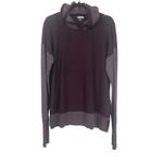 Smartwool Women's Shadow Pine Purple Quilted Hoodie Pullover Layering Top Large Photo 1