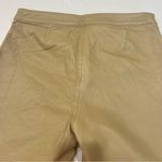 Tommy Hilfiger Vintage Y2K Tan Leather Bootcut Pants trousers NEW sz 12 Photo 5